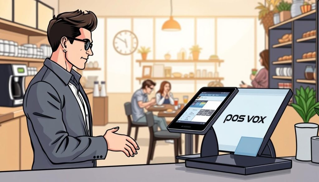 POS system for cafe