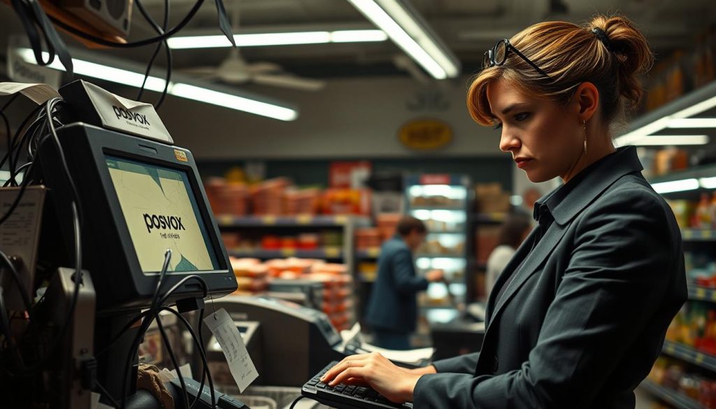 outdated POS system