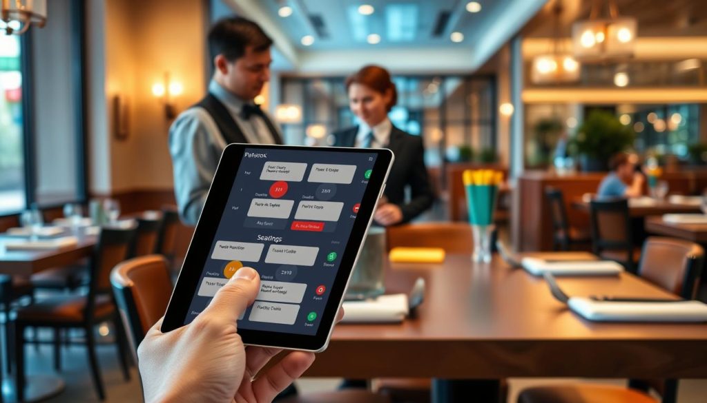 restaurant table management system