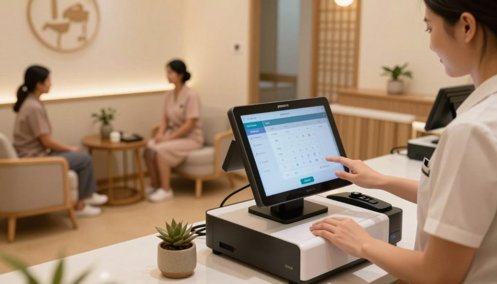 Singapore massage parlor cash register system