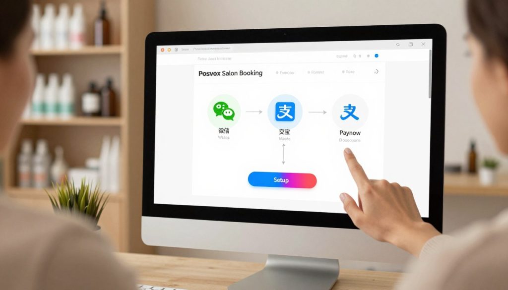 Step-by-step setup for salon booking software