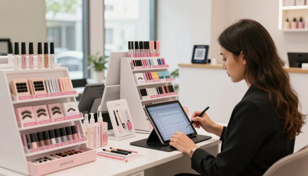 Streamlining daily operations and inventory in a lash salon