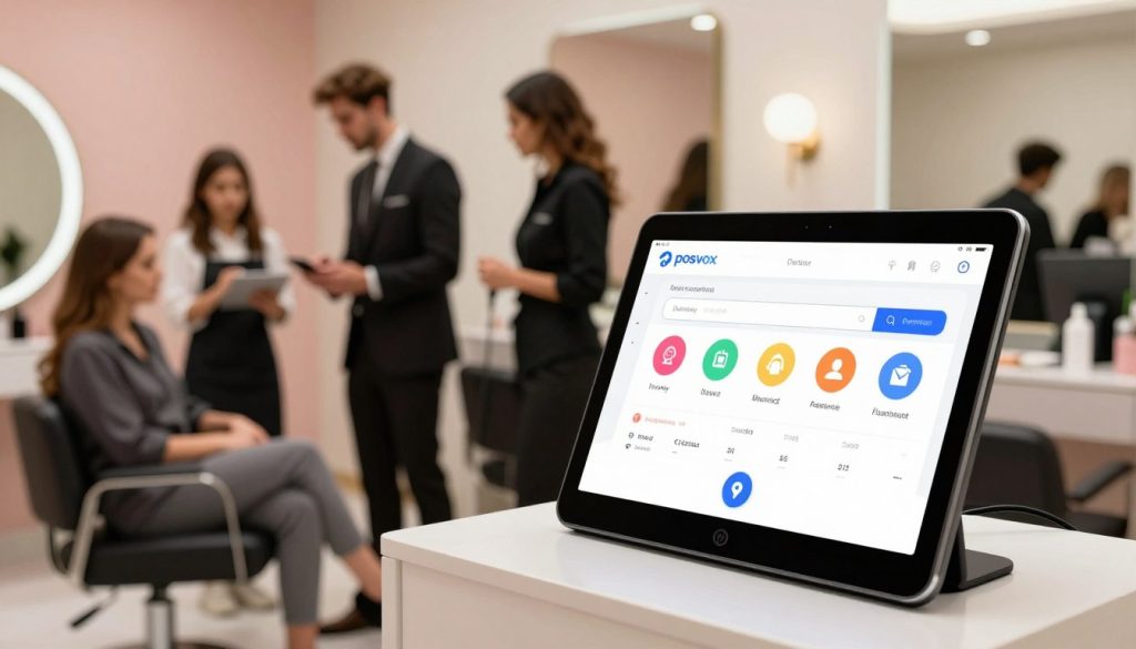 salon POS features