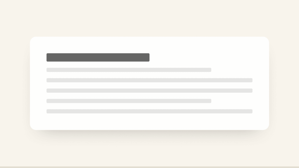 Proposal stack — 6 doc types