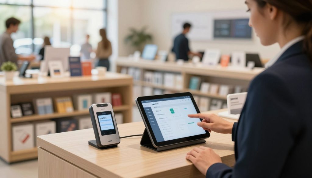 No fee POS system