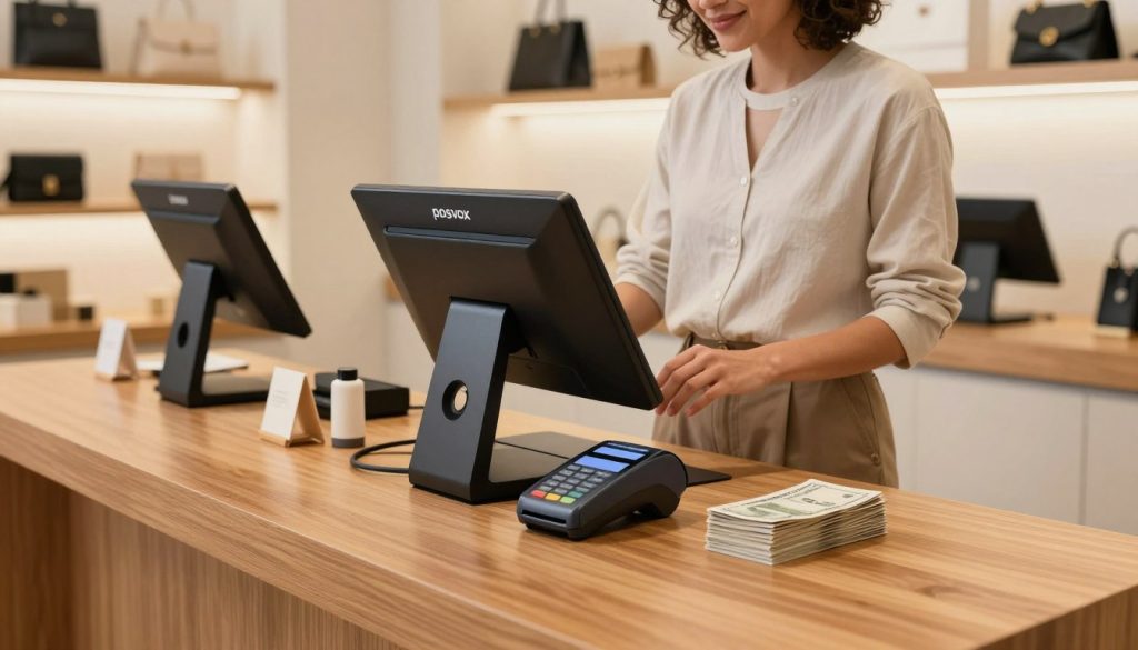 No fee POS system