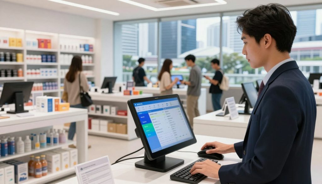 新加坡零售店库存管理POS软件