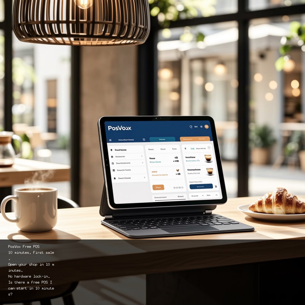 PosVox Free POS — cafe POS guide for first-time owners in Jakarta