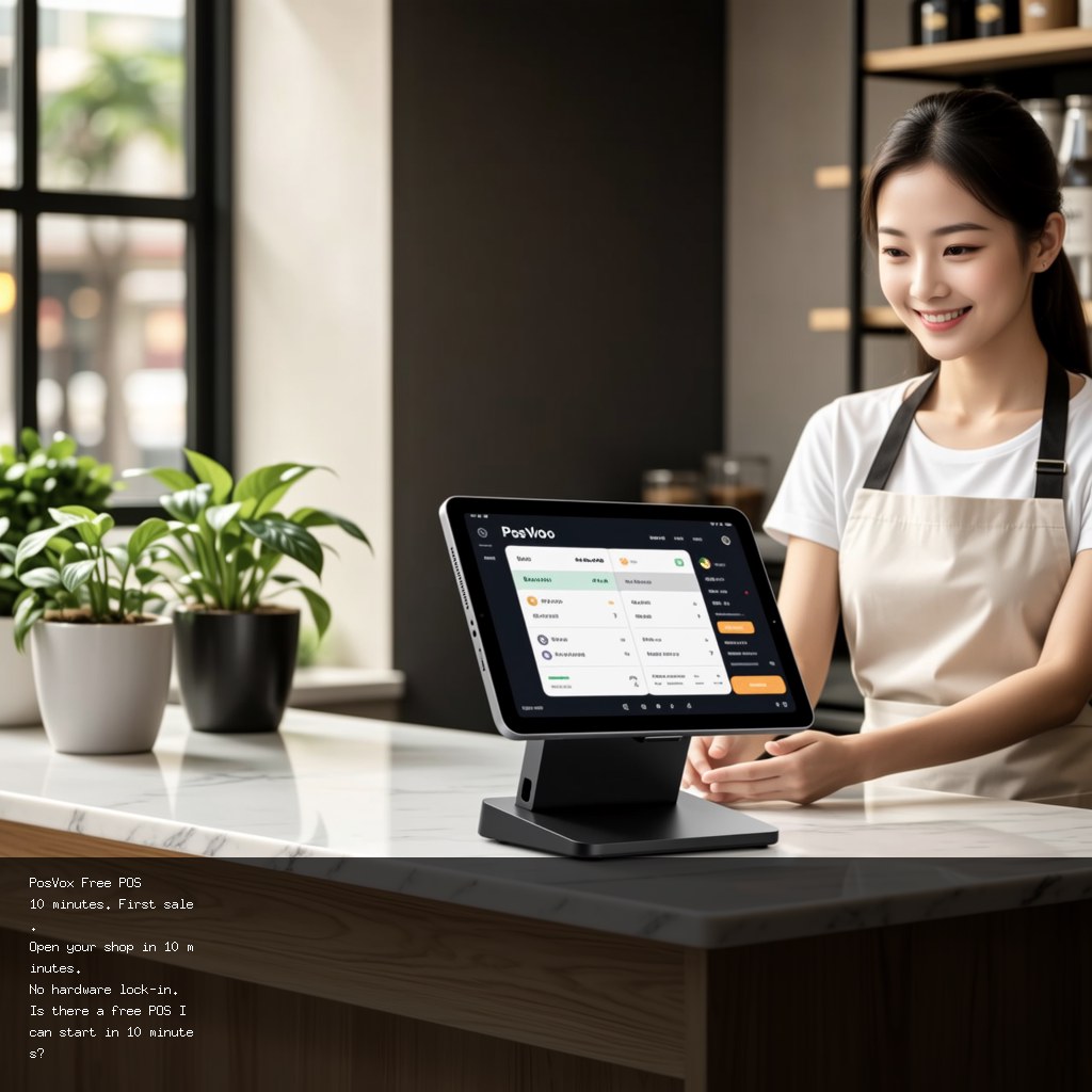 PosVox Free POS — how to set up a retail POS in Bangkok
