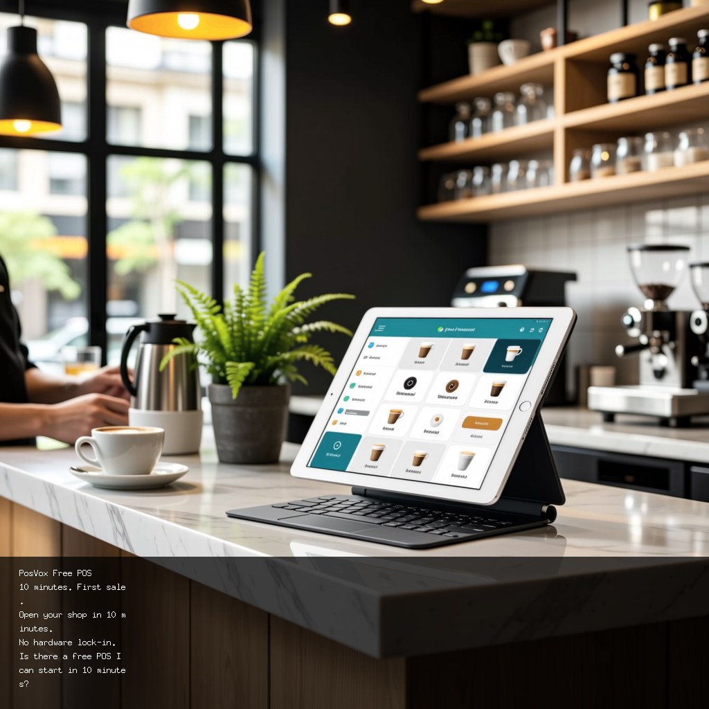 PosVox Free POS — what is a retail POS for a small shop in Bangkok