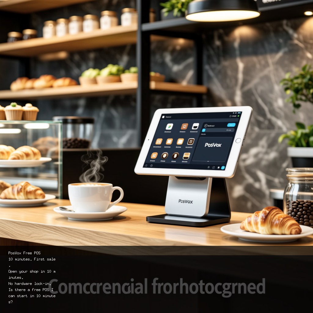 PosVox Free POS — 香港小店不綁硬件的收銀
